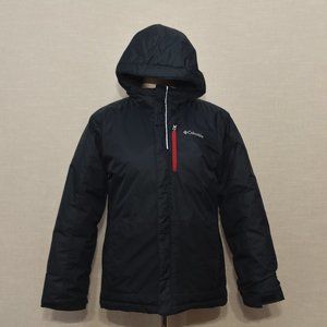 Boys' Columbia Winter Jacket with Attached Hood Black Sz Large